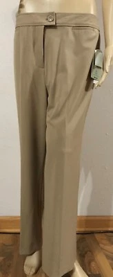 Laura Ashley Autumn Harvest Camel Pants Size 10 NWT - Image 1 of 4