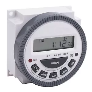 TM 6404 Serie Digitale Zeitschaltuhr 12V für Apollo, US Automatik, Patriot GTO Operatoren - Bild 1 von 1