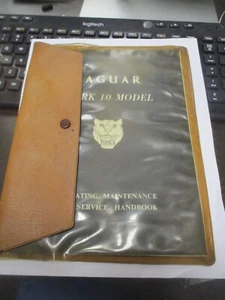 Jaguar Mark 10 Drivers Manual and Vinyl Pouch - Picture 1 of 6