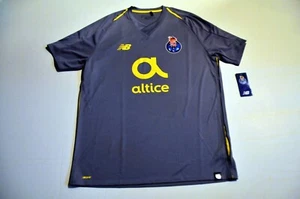 FC Porto Away Jersey, Gray, New Balance, 2018 Season - Picture 1 of 14