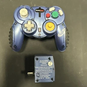Madcatz Gamestop Wireless 2.4 Gamecube Controller With Dongle Receiver BLUE - Picture 1 of 1