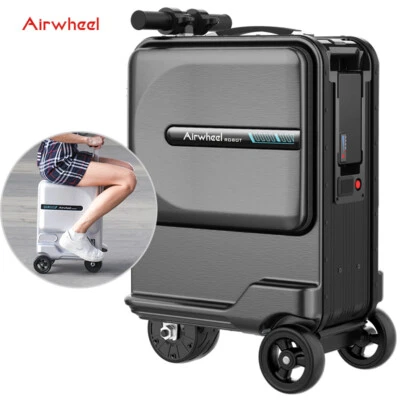Maleta inteligente Airwheel de 20" equipaje para paseo en scooter con banco de energía extraíble Foto 1 de 4