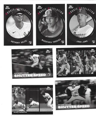 2023 Topps Black & White - Pick Your Player - Combined shipping capped at $4 - Image 1 of 2