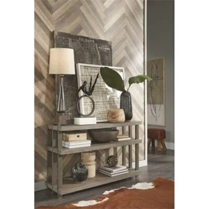 Eldridge Rectangular Sofa Table Weathered Gravel - Picture 1 of 7