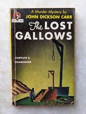 John Dickson Carr / The Lost Gallows Pocket Vintage Paperback Book 1947 #436