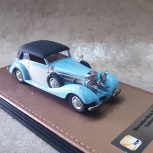 GLM Models 1/43 Mercedes-Benz 540K Cabriolet B 1937 Blue / White - Picture 1 of 3