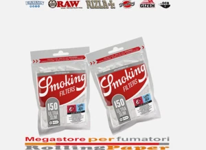 Filtri Smoking Ultra Slim 5,3mm Lungo – 20 bustine x 150 Filtrini = 3000 Totali - Zdjęcie 1 z 2