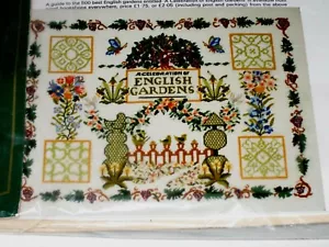 Kit de punto de cruz Royal School of Needlework ""A Celebration of English Gardens - Imagen 1 de 4