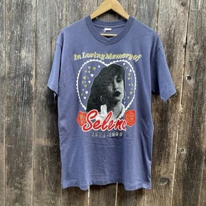 Vintage 1995 In Loving Memory Of Selena Quintanilla Tribute Memorial L Tee - Picture 1 of 6