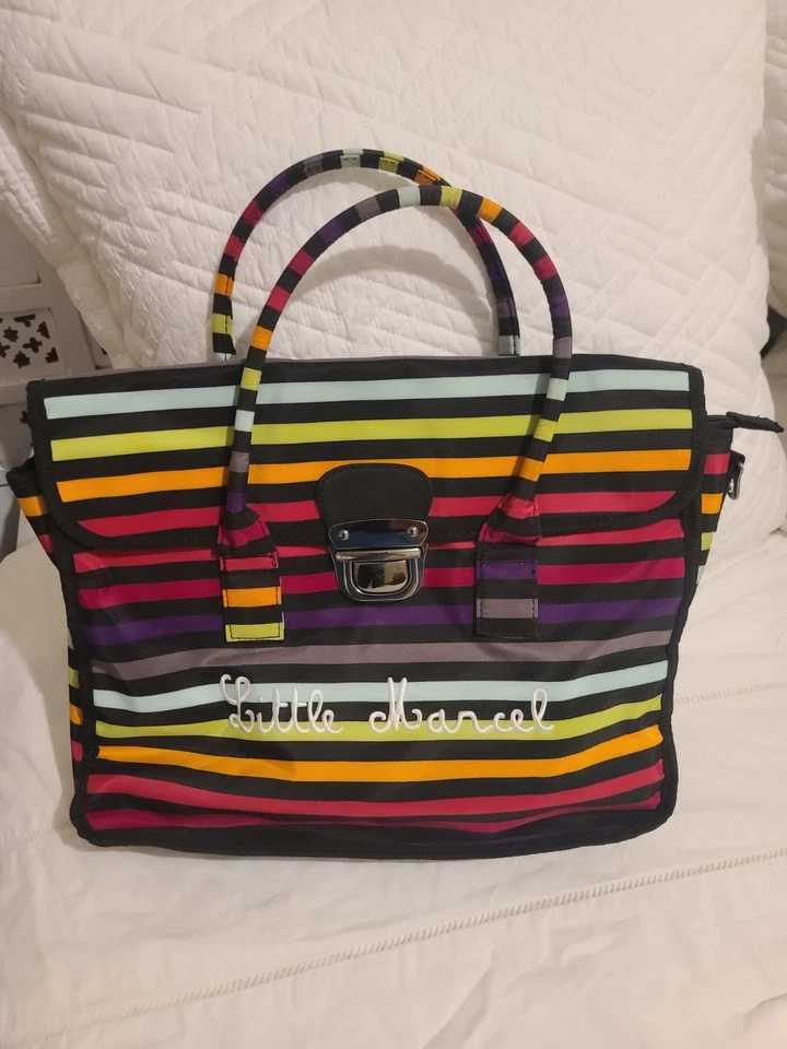 CARTABLE TOILE MULTICOLORE LITTLE MARCEL - Photo 1/4