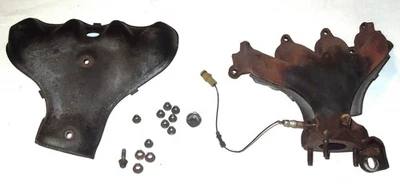 88 89 90 91 a 95 Honda Civic y CRX colector de escape con cubiertas 18100-PM6-H00 OEM Foto 1 de 4