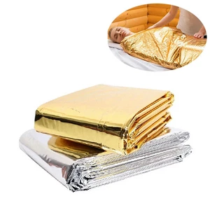 5* Thermal Foil Sauna Blanket For Detox Weight Loss,Far Infrared Therapy Retains - Picture 1 of 18