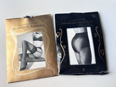 Top de encaje transparente vintage Victoria Secret glamour/sensual negro hasta los muslos nuevo en caja Foto 1 de 3