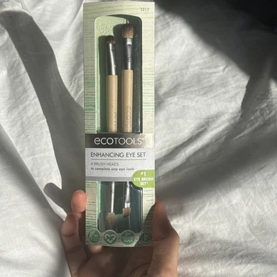 Ecotools 2-Pc. Double Ended Enhancing Eye Makeup Brush Set One Size, # 1217 - Image 1 of 2