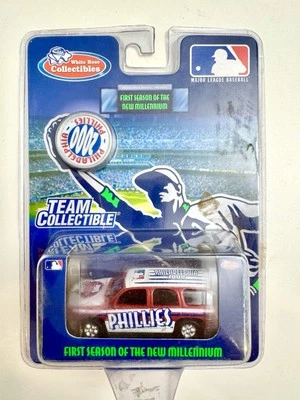 White Rose Collectibles 2000 Phillies Die-cast Car New Millennium NIB - Image 1 of 4