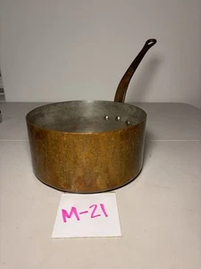 Vintage französische Kupfer gehämmert Pfanne Made in France 2,3kg 2908246 gestempelt graviert - Bild 1 von 10