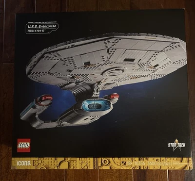 LEGO #10356 Star Trek: U.S.S. Enterprise NCC-1701-D Build Only - NO MINIFIGS-NEW - Image 1 of 4