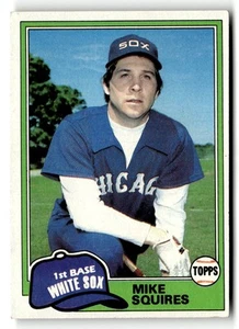 1981 Topps Mike Squires #292 Chicago White Sox - Picture 1 of 2