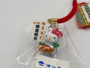 Hello Kitty Noto Hanto(Peninsula) Limited WAJIMA ver. Netsuke Strap From Japan - Picture 1 of 3