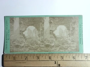 Ruinen von Fort Ticonderoga New York Stereoview J.G. Parks Antik um 1870 - Bild 1 von 2