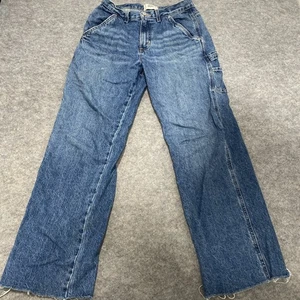 Urban Outfitters BDG Cargo Jeans Women's 28 Blue Medium Wash Denim - Picture 1 of 8