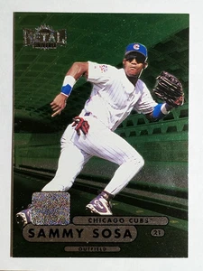 1998 Metal Universe #60 Sammy Sosa - Picture 1 of 2