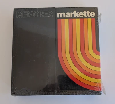 Memorex Markette Large Floppy Disks 8" Sealed Box disc - Image 1 of 2