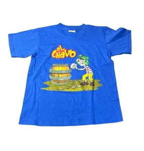 Vintage El Chavo Del Ocho Cartoon T-Shirt Size Children’s Large NEW - Picture 1 of 4