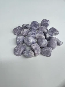 Three (3) Lepidolite Tumbled Stone - High Quality Tumbles - Picture 1 of 1
