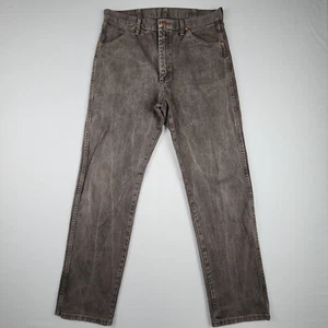 Wrangler Jeans Mens W34 L34 Brown Cowboy Cut Denim Cotton 13MWZKL - Picture 1 of 11