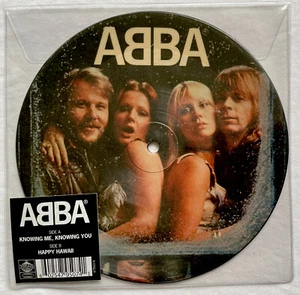 ABBA -Knowing Me Knowing You- Rare UK Limited Edition Picture Disc 7" (Vinyl) - Picture 1 of 3
