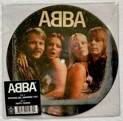 ABBA -Knowing Me Knowing You- Rare UK Limited Edition Picture Disc 7" (Vinyl) - Image 1 of 3