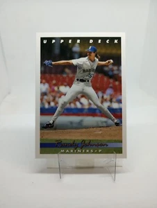 1993 Upper Deck Seattle Mariners Baseball Card #336 Randy Johnson - Picture 1 of 2