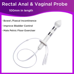 Electrode Anal Probe for use with TENS EMS Pelvic Floor Exerciser Kegel Trainer - Picture 1 of 7