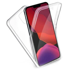 Case for iPhone 14 Plus Full 360 Gel Phone Cover Front and Hard Back - Picture 1 of 3