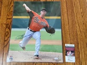 Dylan Bundy Signed 16x20 Photograph Photo MLB Baltimore Orioles JSA - Picture 1 of 2