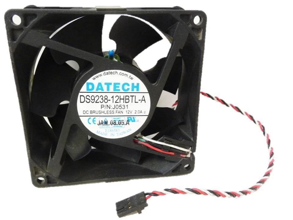 lot of 4 verious names h92c12BGA7 07A02 cooling fans small black 5 pins - Image 1 of 1