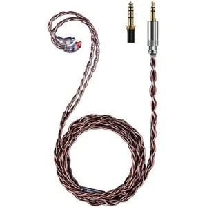 LC-RC Earphones/Headphone Upgrade Cable High-Purity Silver-Plated Monocrystal... - Picture 1 of 7