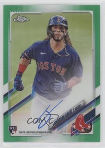 2021 Topps Chrome Green Refractor /99 Jonathan Arauz #RA-JAR Rookie Auto RC