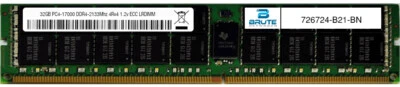 726724-B21 - HP Compatible 64GB PC4-17000 DDR4-2133Mhz 4Rx4 1.2v ECC LRDIMM - Image 1 of 3