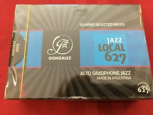 Una caja de 10 CAÑAS DE SAXO ALTO GONZALEZ JAZZ LOCAL 627 #4 - Imagen 1 de 2