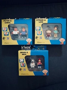 K'Nex Family Guy 44040 Peter & Chris, Stewie & Lois, Brian and Meg (2013) - Picture 1 of 2