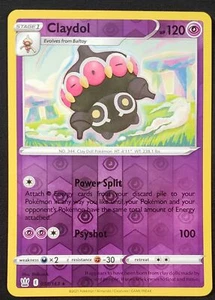 Claydol Pokémon TCG Schwert & Schild - Kampfstile 058/163 Rare NM Reverse Foil - Bild 1 von 2