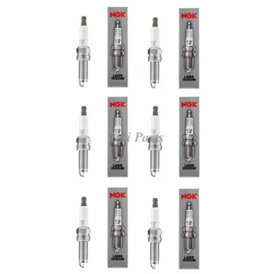 6 pcs OEM NGK Iridium Spark Plugs 22401ED816 For Nissan March Micra Altima 3.5L - Imagem 1 de 4