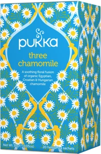 Pukka Herbs Three Chamomile 20 herbal tea sachets-2 Pack - Picture 1 of 1
