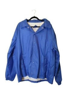 Eagles Ridge Sport Vintage Men's Plus Size 2XL Windbreaker Jacket Blue - Picture 1 of 12