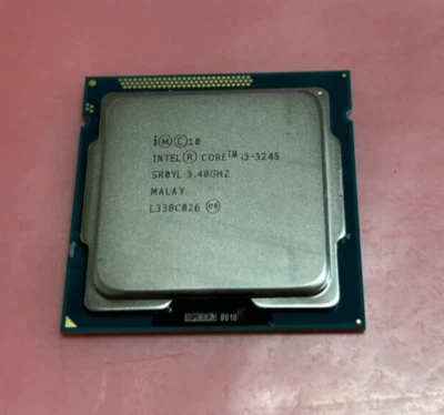 Intel Core i3-3245 3.40GHz Dual-Core Processor - LGA1155 - SR0YL - Tested - Image 1 of 2