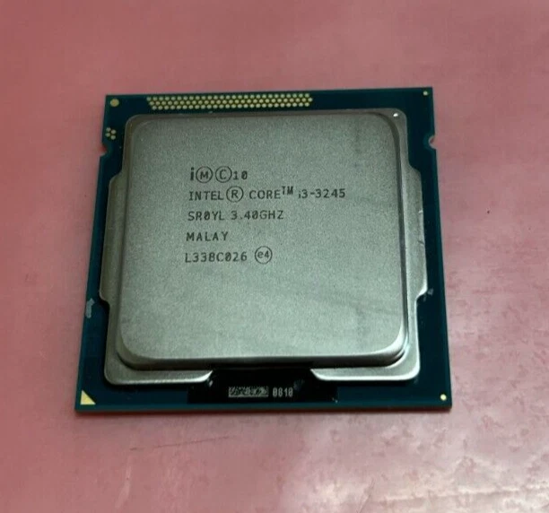 Intel Core i3-3245 3.40GHz Dual-Core Processor - LGA1155 - SR0YL - Tested - Image 1 of 2