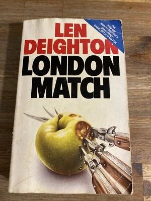 London Match by Len Deighton Paperback, 1986 1st Edition, 405 Pages. - image 1 of 4