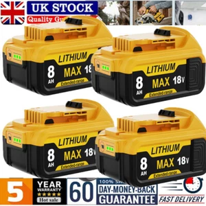Battery \ Charger PACK For DeWalt 18V/20Volt MAX DCB184 DCB205-2 Lithium Ion UK - Picture 1 of 42